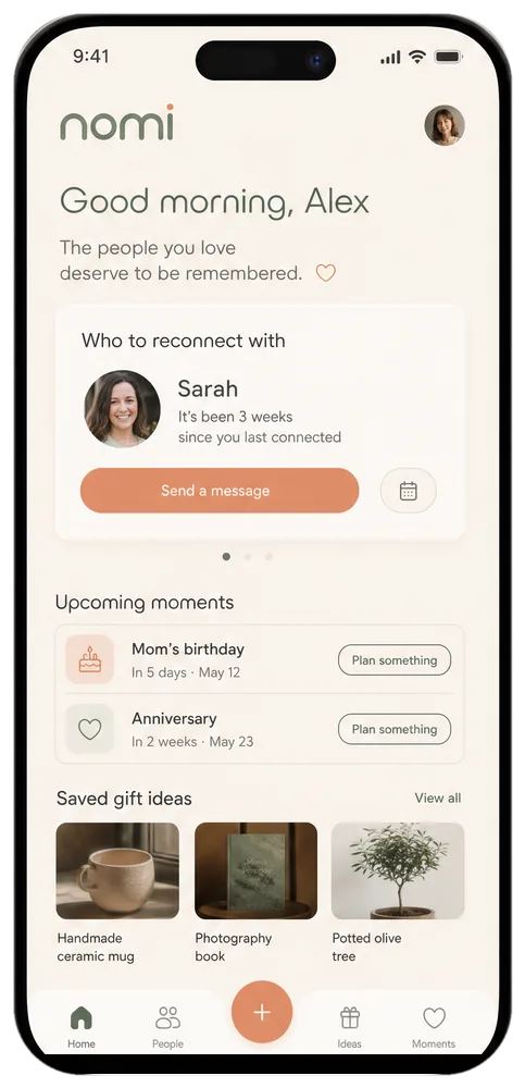 nomi app preview